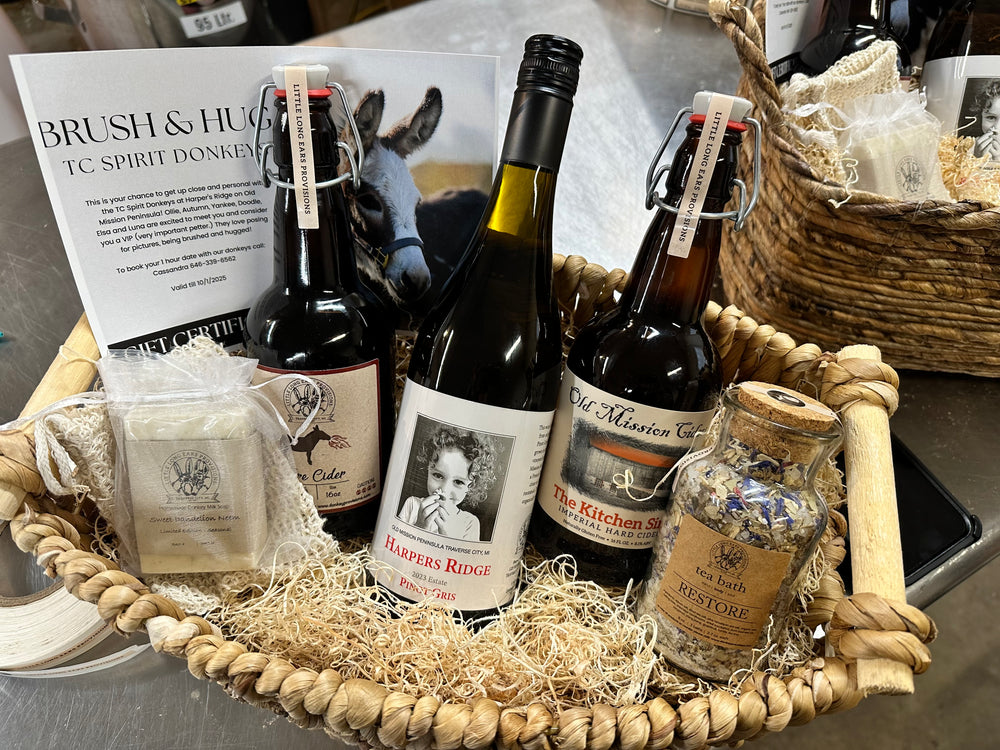 The Little Long Ears Gift Basket: A Unique Assortment of Gourmet Delights